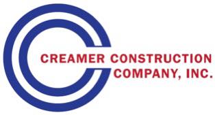 creamer construction company logo