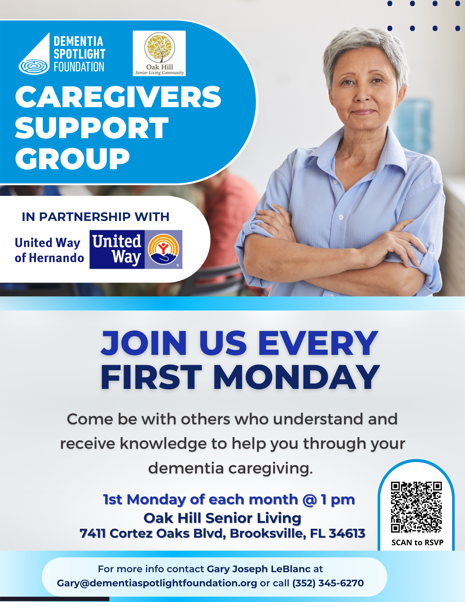Dementia Care Support Group Flyer