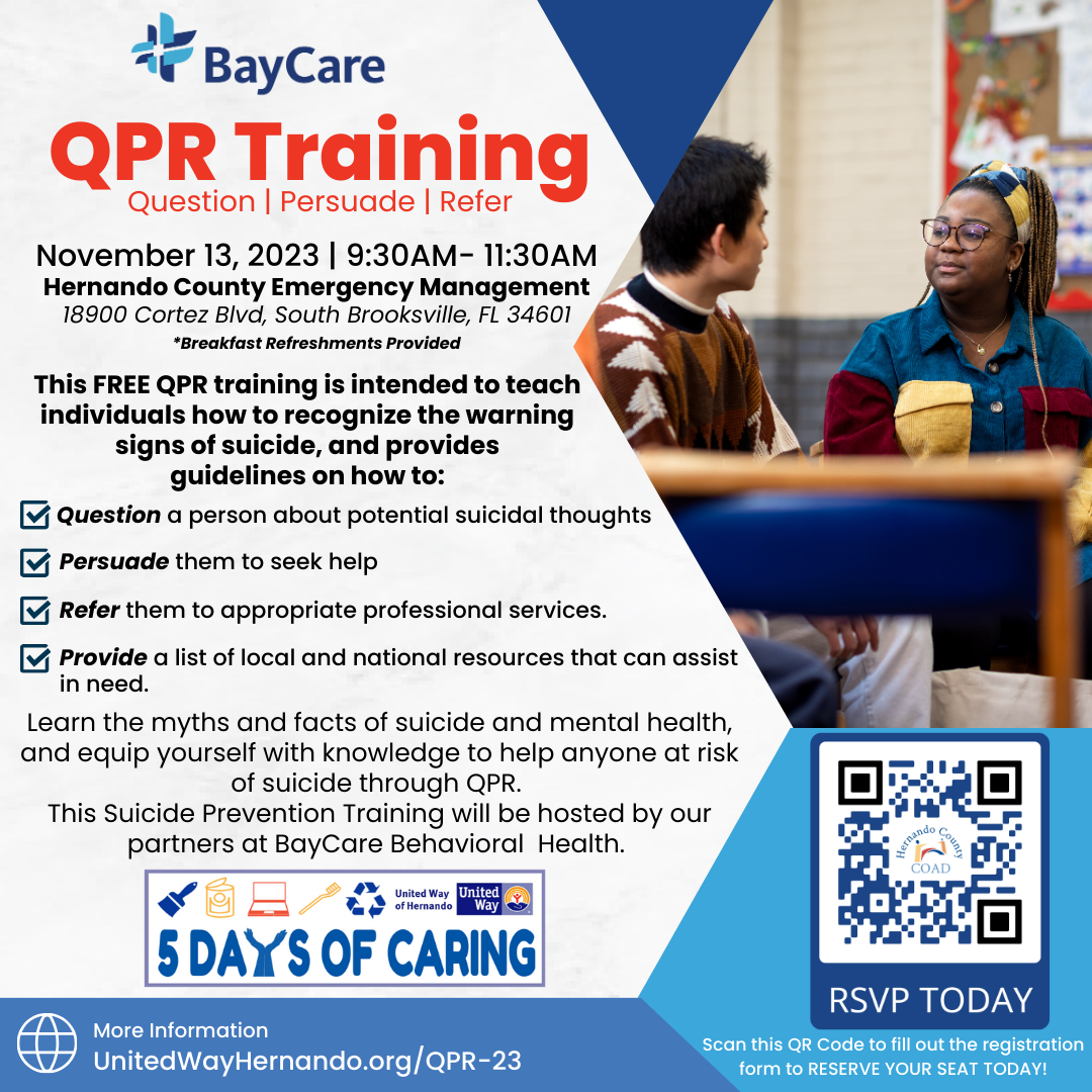 2023 QPR Training - Hernando COAD 