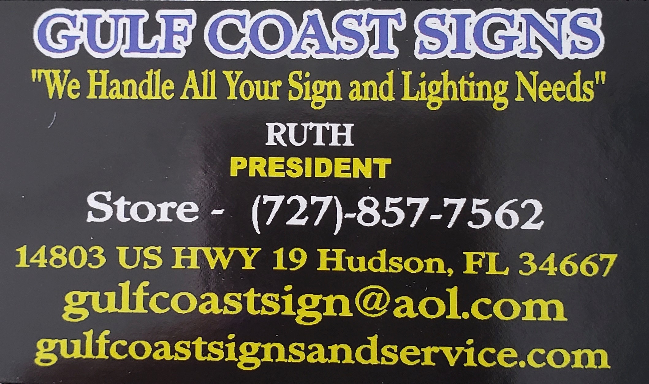 gulf coast signs logo