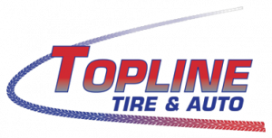 topline tire and auto logo