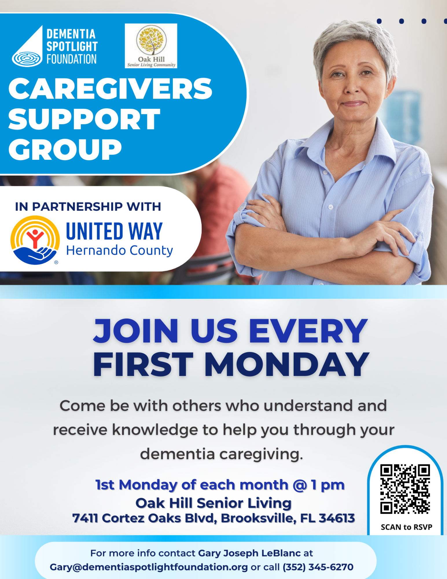 Dementia Care Support Group Flyer
