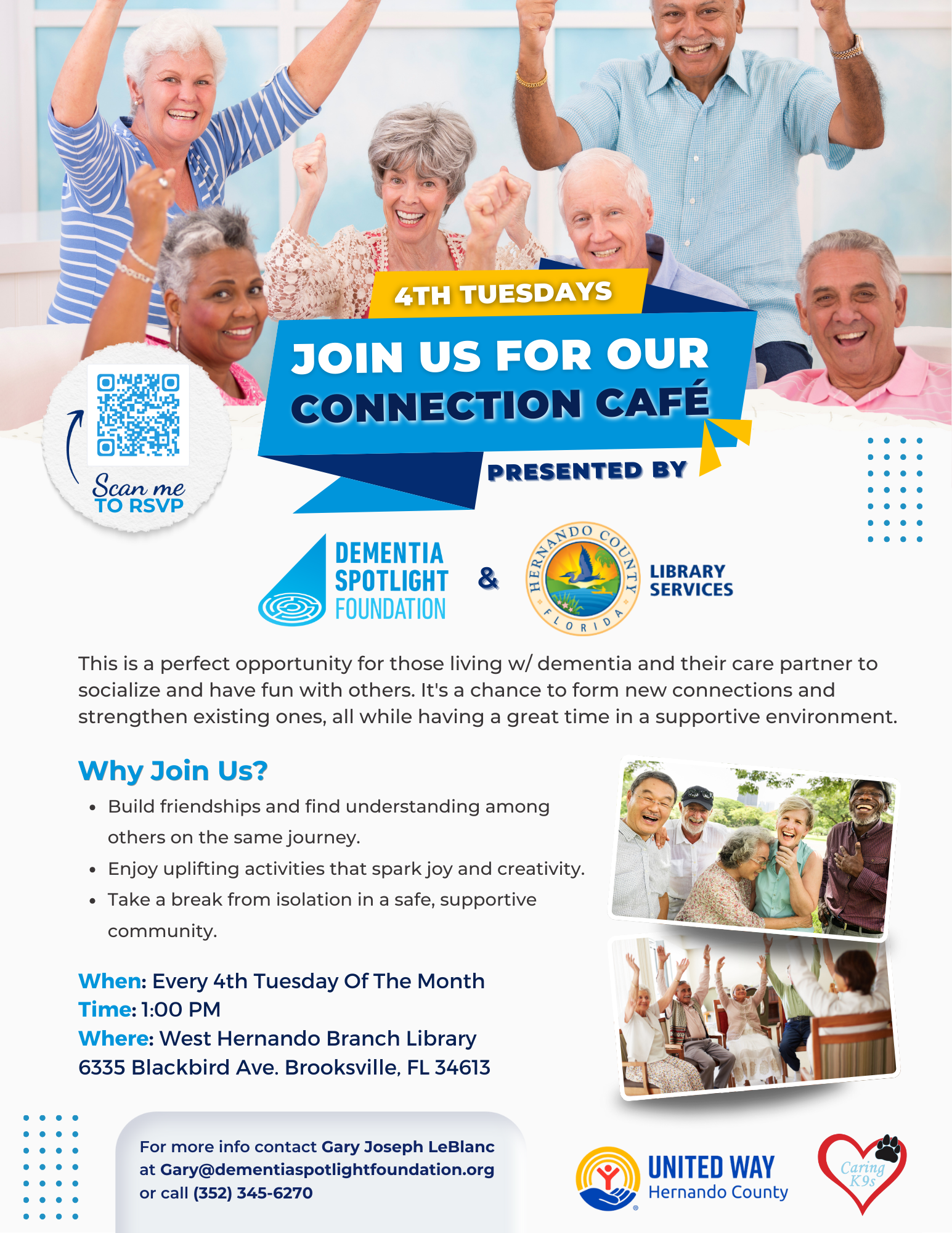 Dementia Connection Cafe Flyer