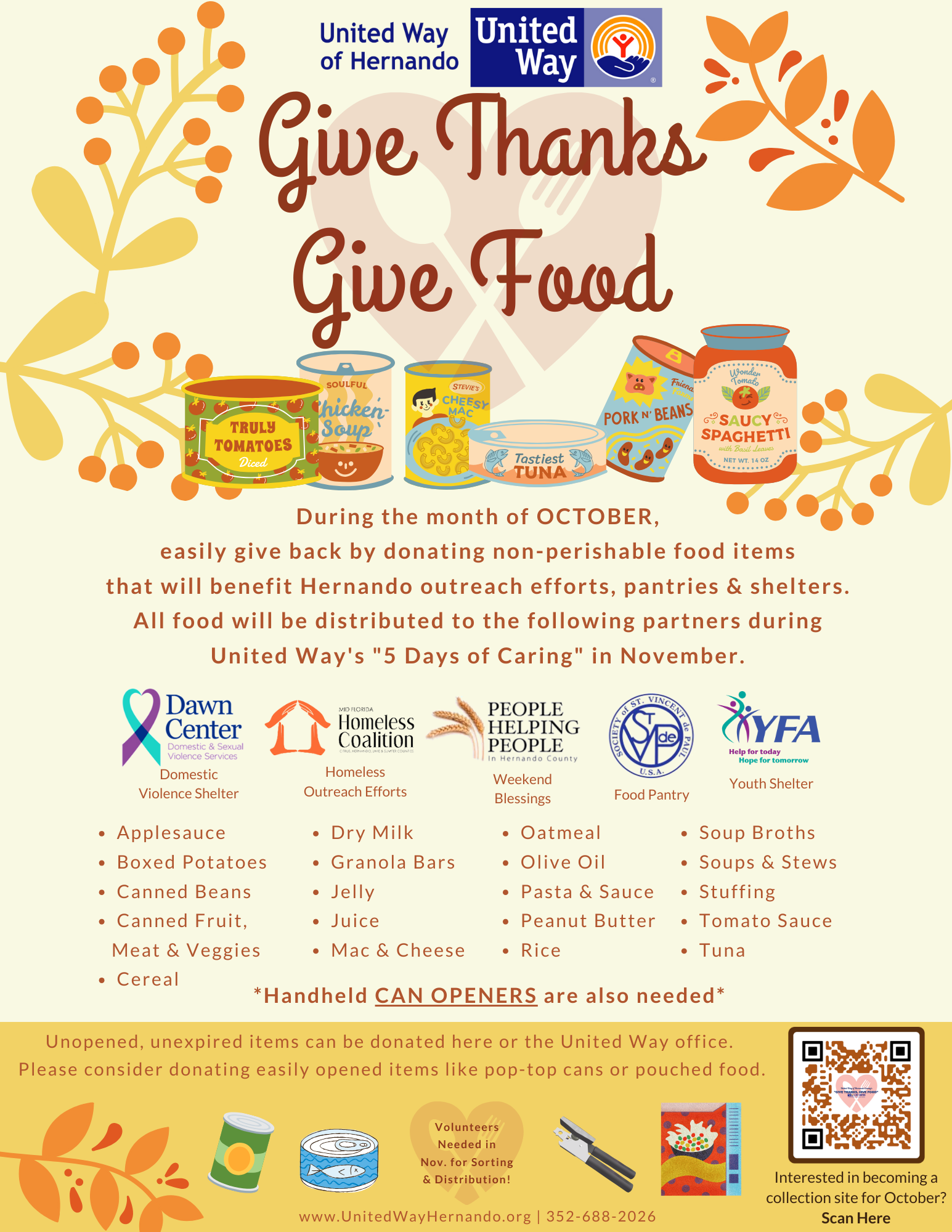 Give Thanks, Give Food 2023
