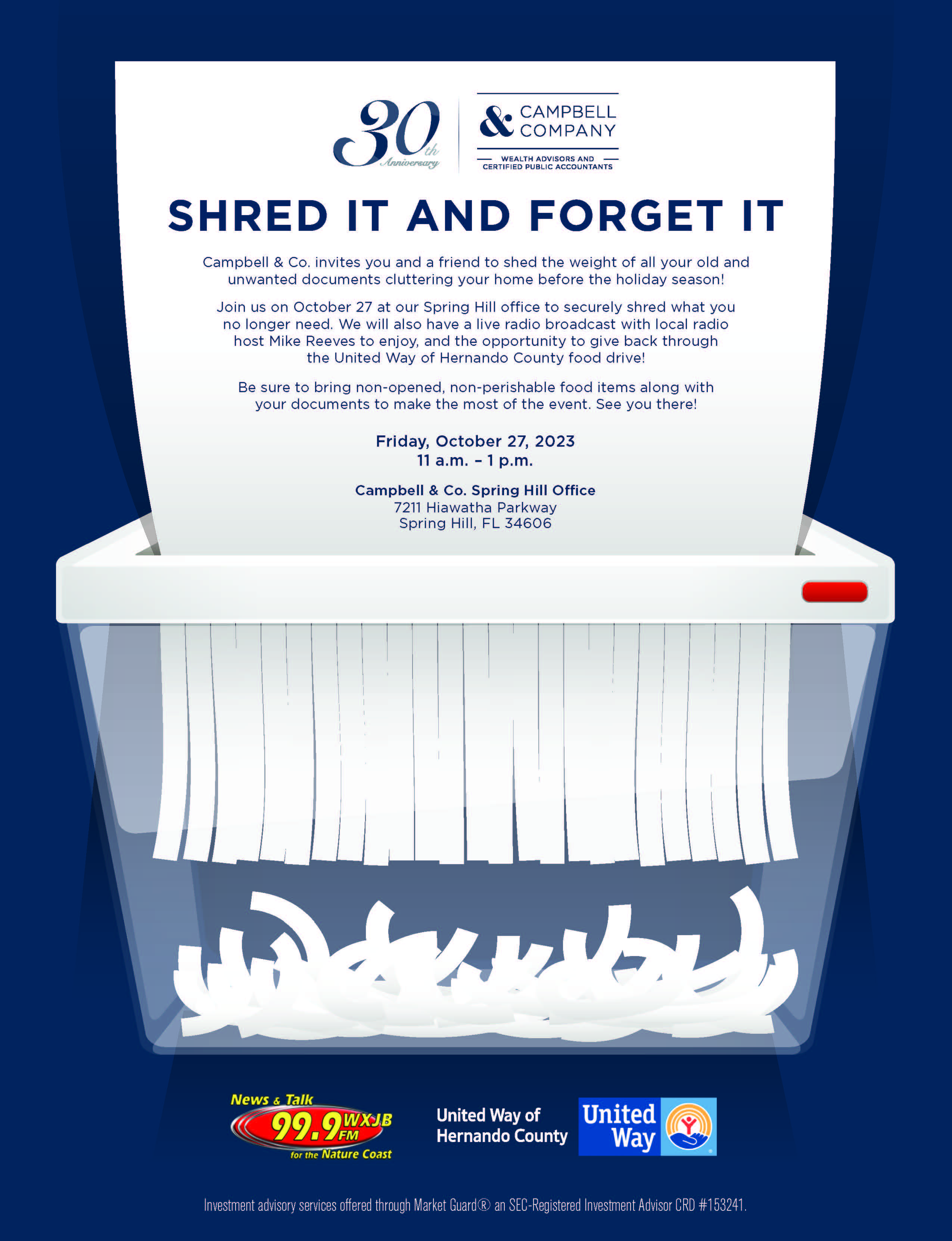 Campbell & Co. Shred It & Forget It 2023
