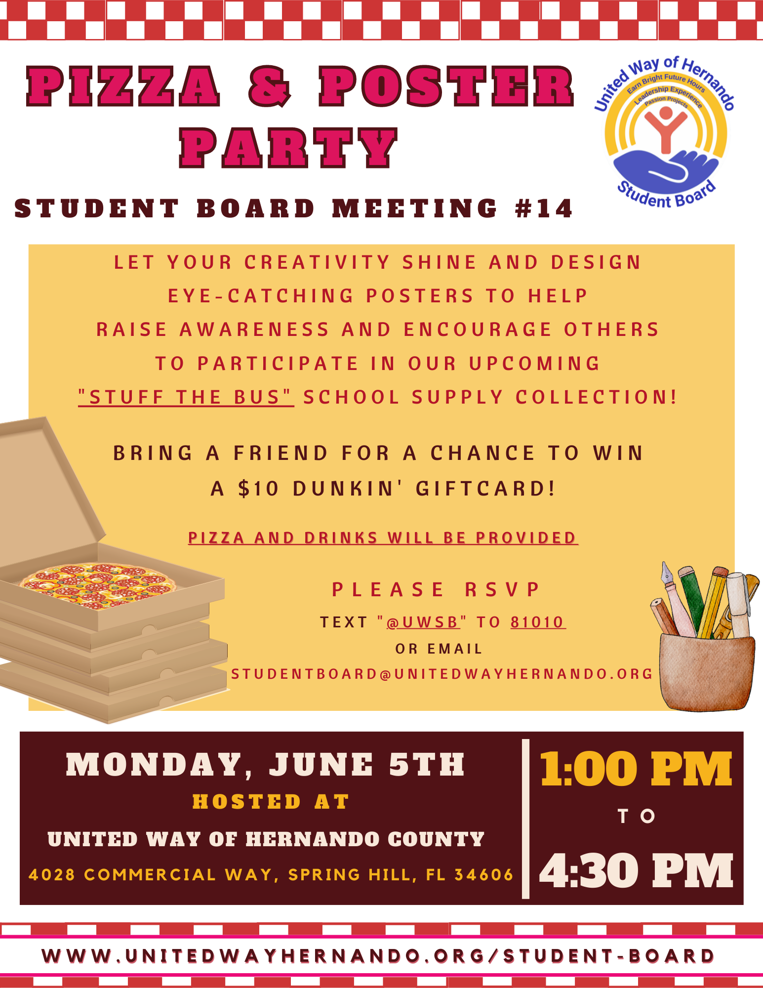 Student Board Meeting #14