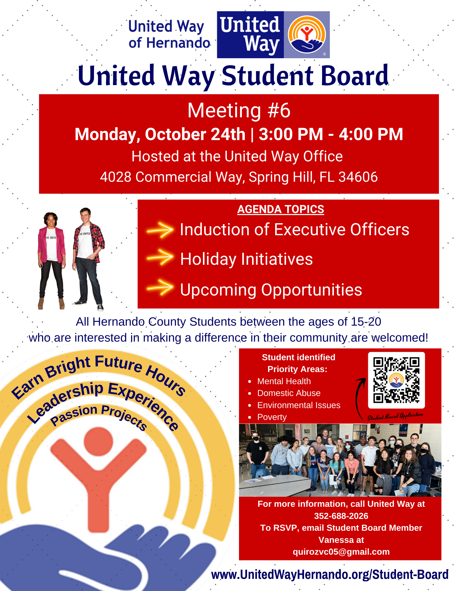 Student Board Meeting #6
