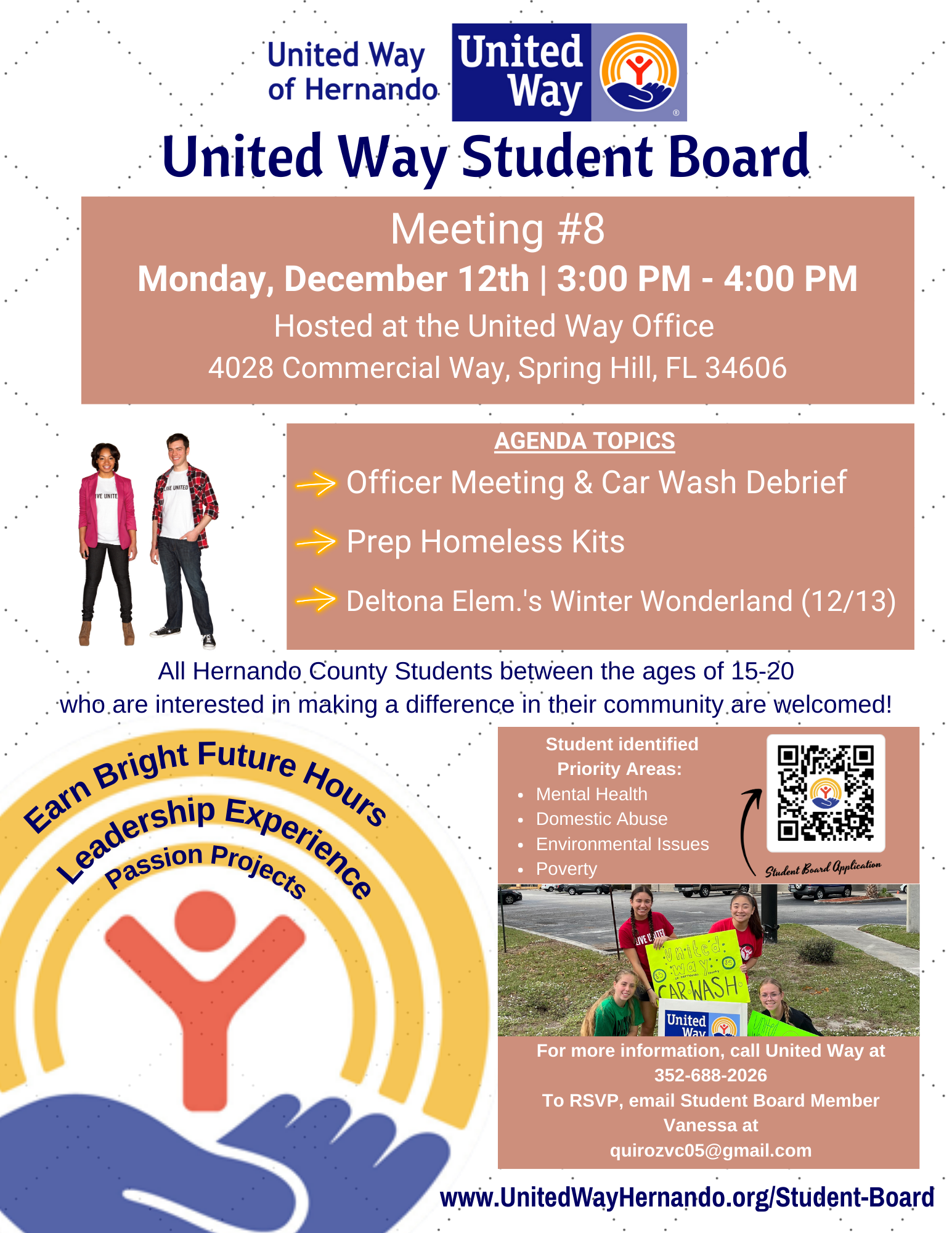 Student Board Meeting #8