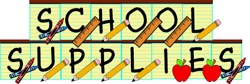 School supply Banner