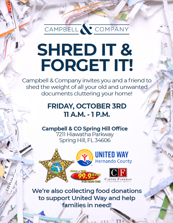 Campbell & Co. Shred It & Forget It 2025