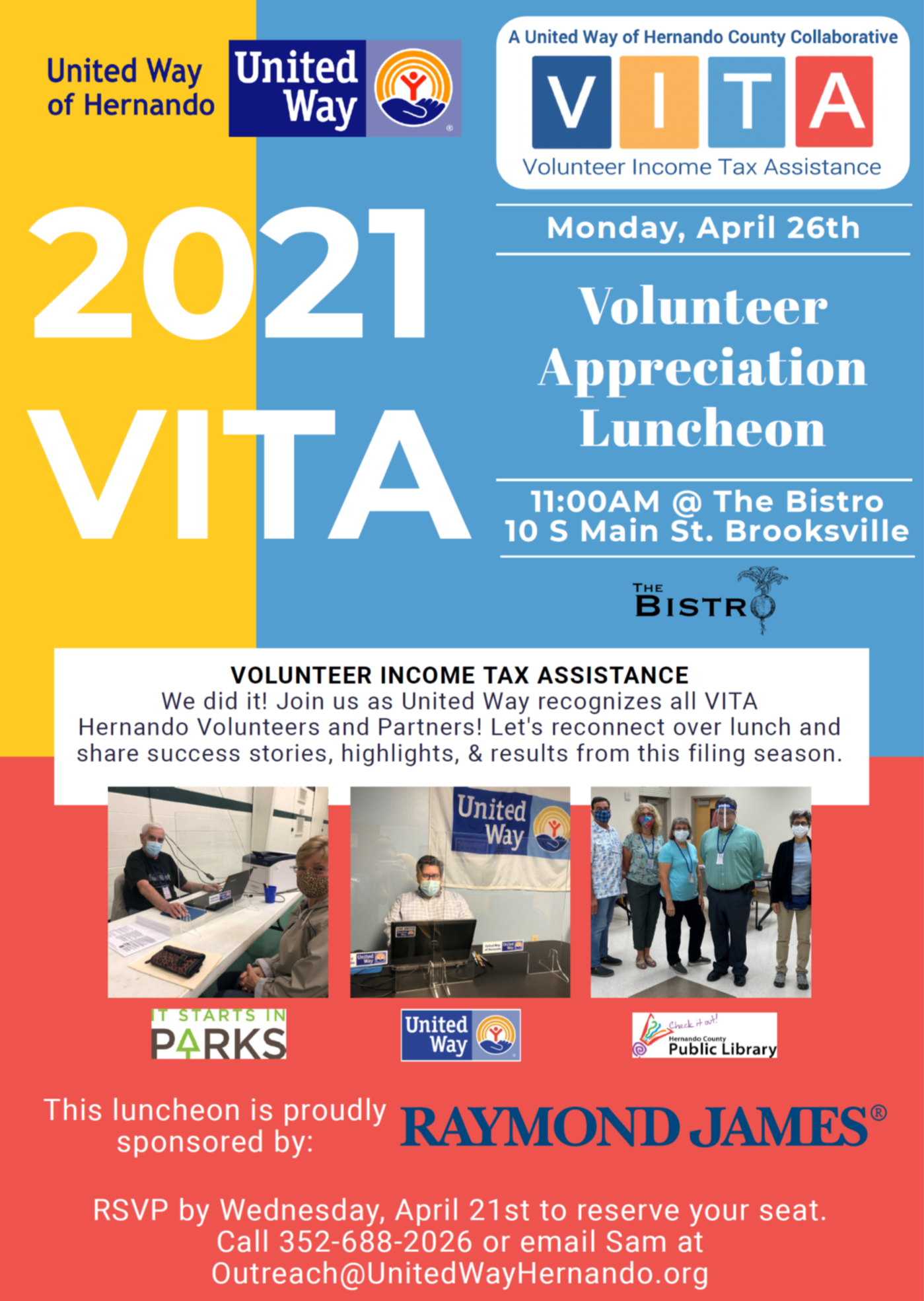 For Volunteers & Partners