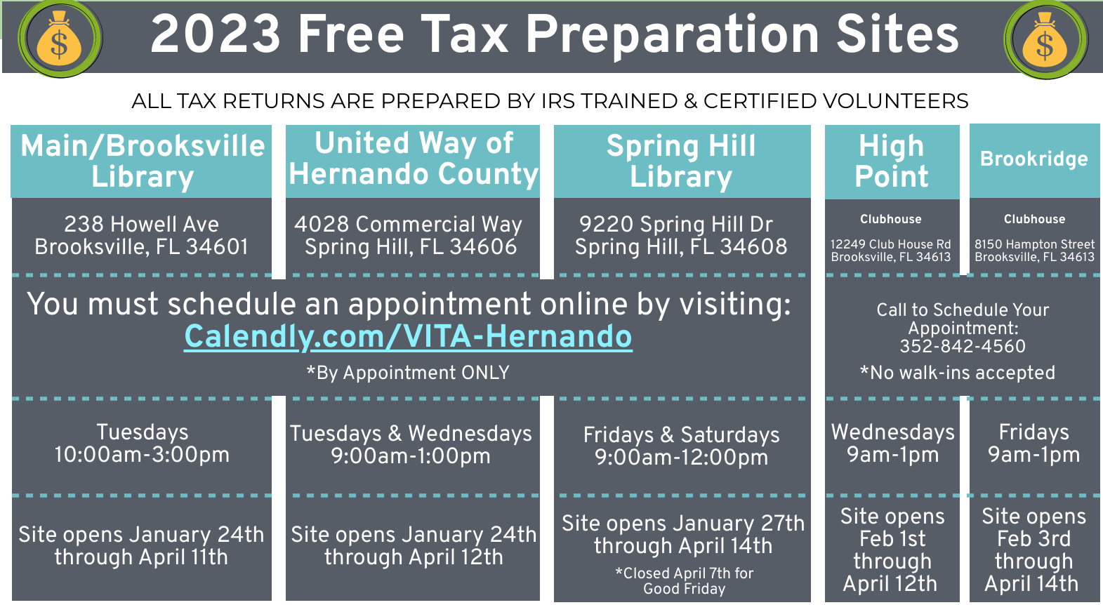 2023 Free Tax Preparations Sites