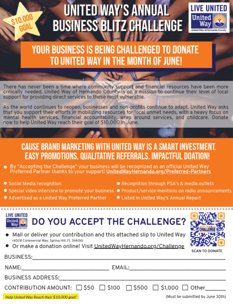 Business Blitz Challenge