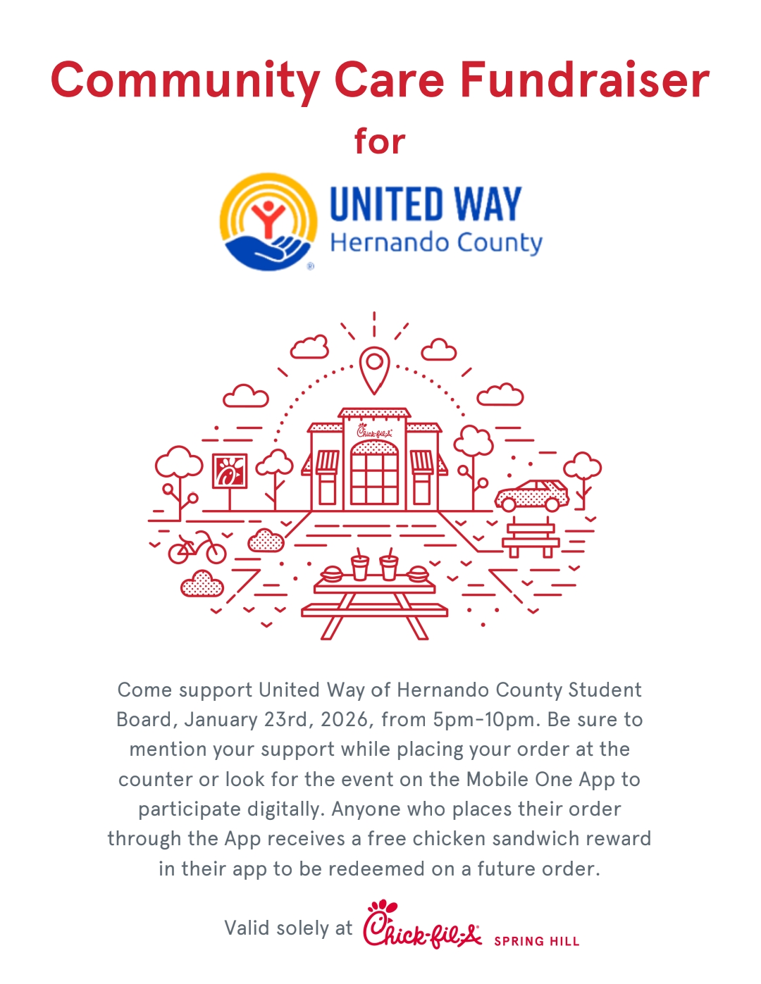 Give Back Night flyer